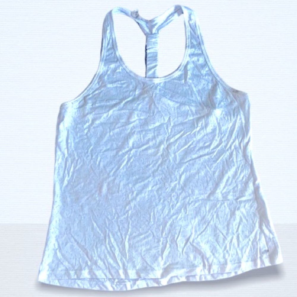 White exercise top